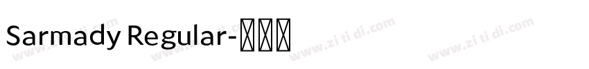 Sarmady Regular字体转换 Sarmady Regular字体转换